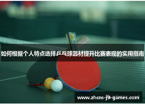 如何根据个人特点选择乒乓球器材提升比赛表现的实用指南